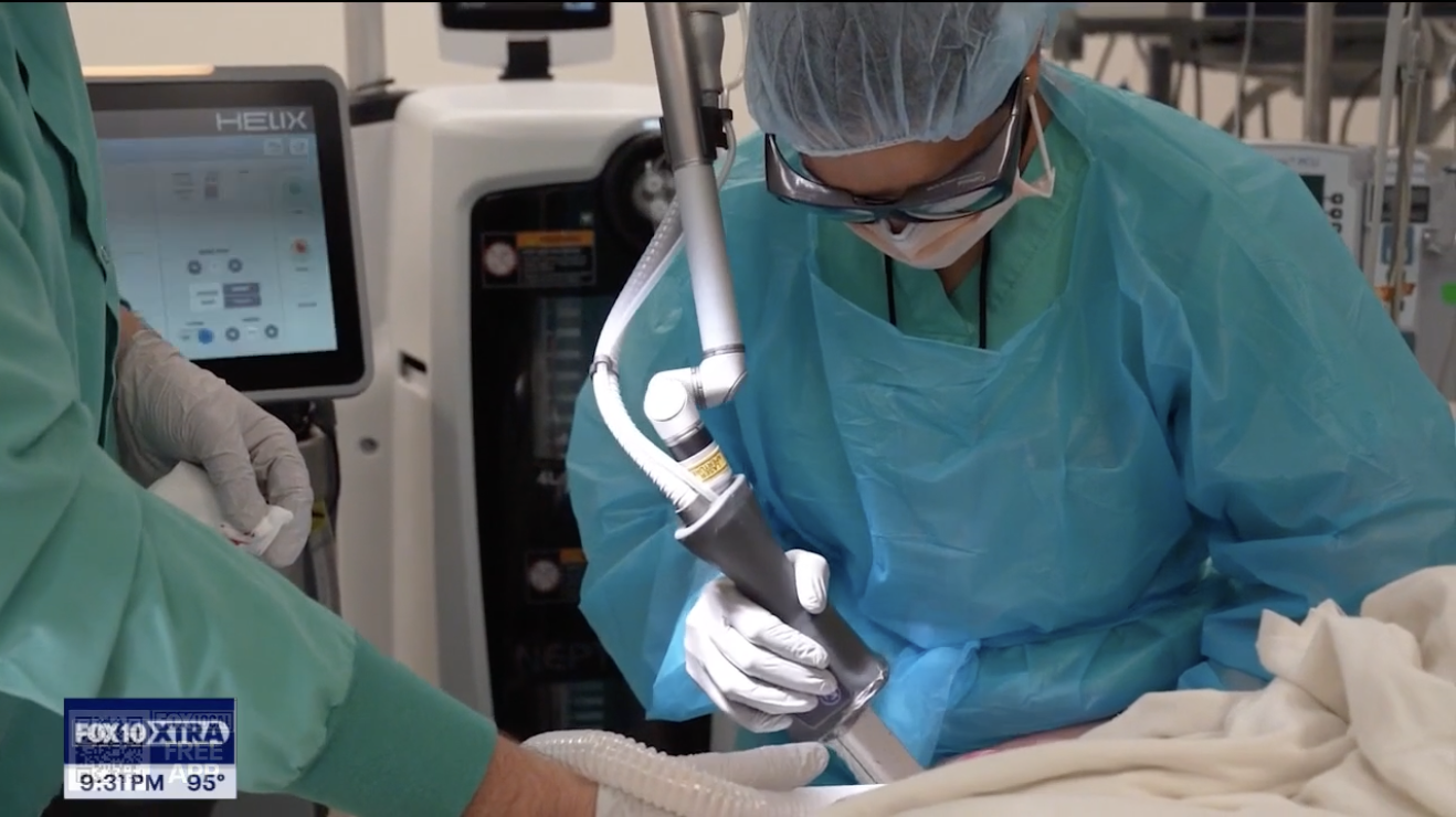 Arizona Burn Center introduces advanced Helix SCAR3 laser technology for scar healing